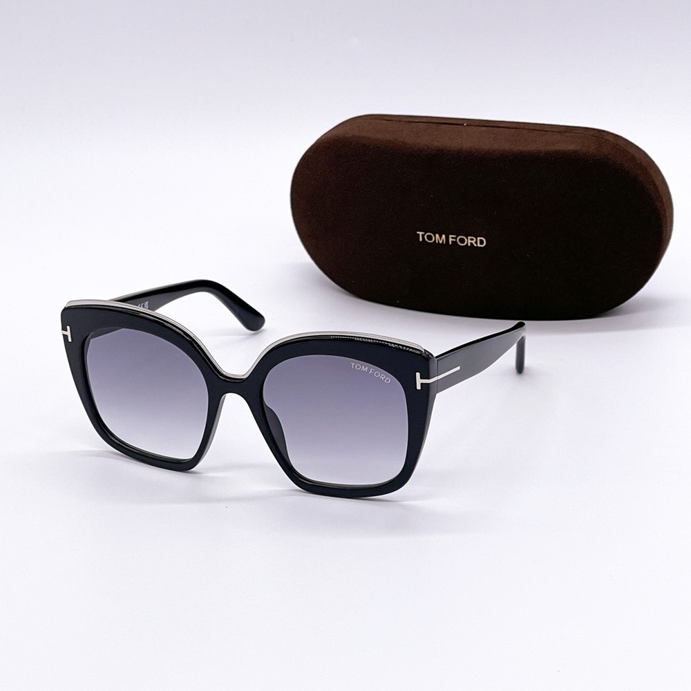 NEW TOM FORD CHANTALLE TOM FORD TF944 01B WOMEN SUNGLASSES TOM FORD FT0944